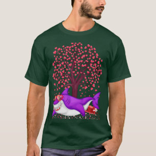 Mako Shark Fish Lover Funny Mako Shark Valentines T-Shirt