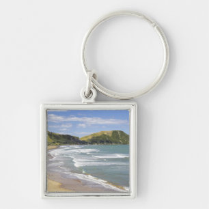 Makorori Beach near Gisborne, Eastland, New 2 Key Ring