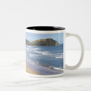 Makorori Beach near Gisborne, Eastland, New Two-Tone Coffee Mug