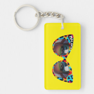 MAL ANTIE Crazy Aunt Afrikaanse Humour cosmetic ba Key Ring