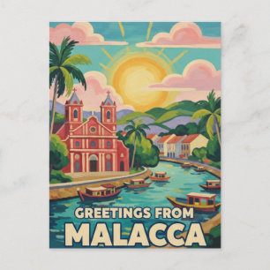 Malacca  Malaysia Postcard