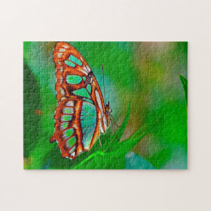 Malachite Butterfly. Jigsaw Puzzle