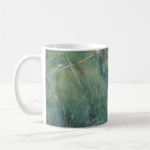 Malachite Green Marble Detailed Texture Coffee Mug