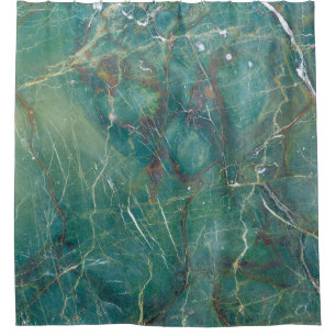 Malachite green marble texture, detail structure o shower curtain