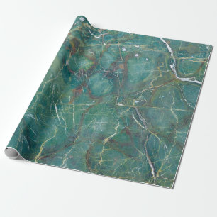 Malachite green marble texture, detail structure o wrapping paper