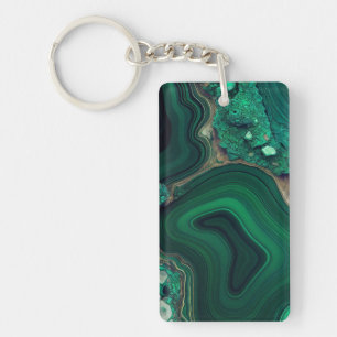 Malachite Keychain