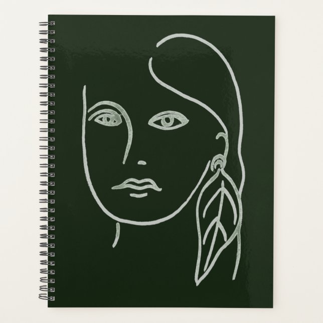 Malachite Portrait Planner (Front)