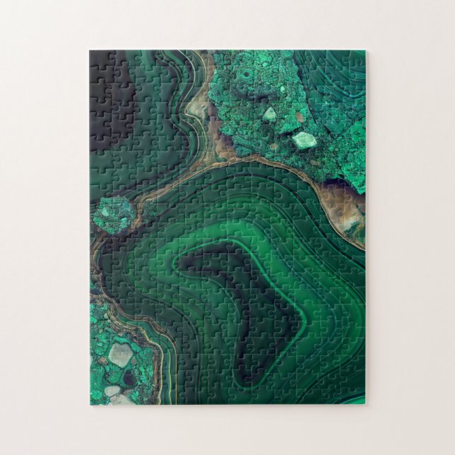 Malachite Puzzle (Vertical)