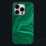Malachite Slice Mineral Stone Phone Case<br><div class="desc">Photograph Closeup view of a slab of malachite. Choose your iphone model or transfer to another case type</div>