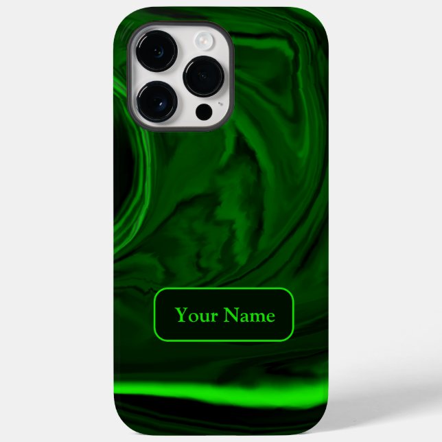 malachite stone green,personalised  Case-Mate iPhone case (Back)