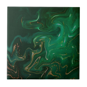 malachite tiles