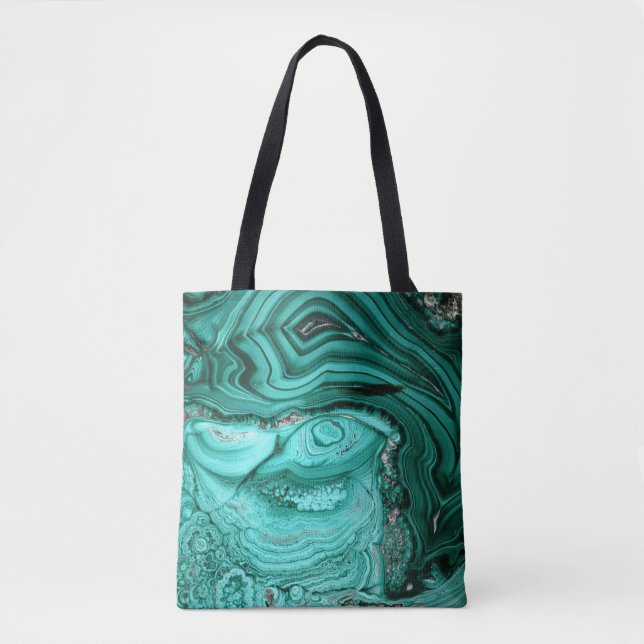 Malachite Tote Bag (Front)