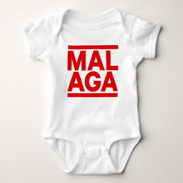 Malaga 2 baby bodysuit (Front)