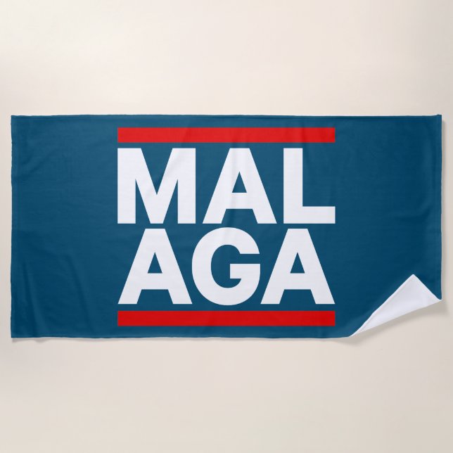 Malaga 2 beach towel (Front)