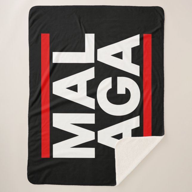 Malaga 2 sherpa blanket (Front)