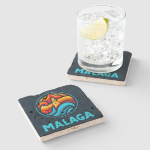 Malaga 3 stone coaster