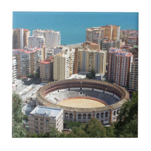 Malaga bullring tile