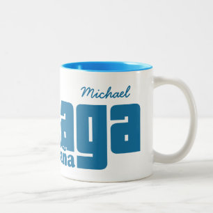 Málaga España custom name mugs