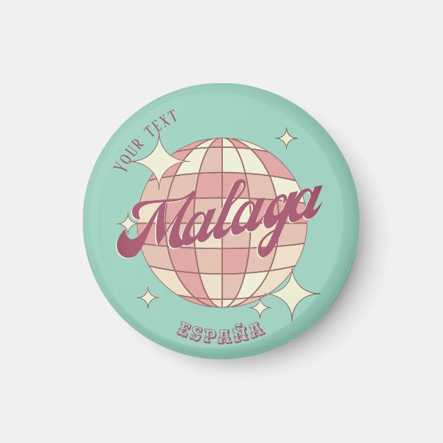 Málaga Malaga España spain accessory gift  Magnet (Front)