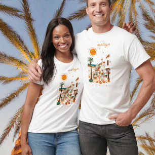 Malaga Málaga Spain white town clothing T-Shirt