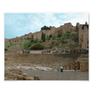 Málaga Roman Theatre Photo Print