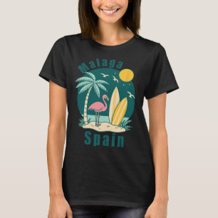 Malaga Spain Souvenirs Espana Travel Vacation Men T-Shirt