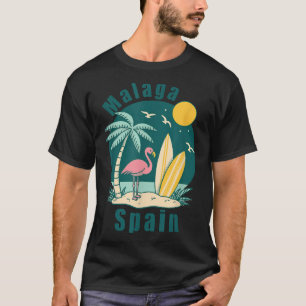 Malaga Spain Souvenirs Espana Travel Vacation Men T-Shirt