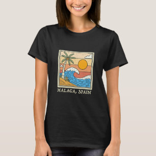 Malaga Spain Souvenirs Espana Travel Vacation Men T-Shirt