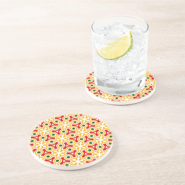 Malaga street walls 1 coaster (Side)