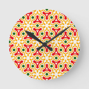 Malaga street walls 1 round clock