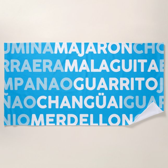 Malaguita Beach Towel (Front)
