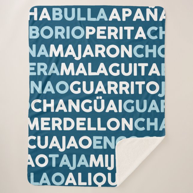 Malaguita Sherpa Blanket (Front)