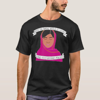 Malala - When The Whole World Is Silent Sticker T-Shirt