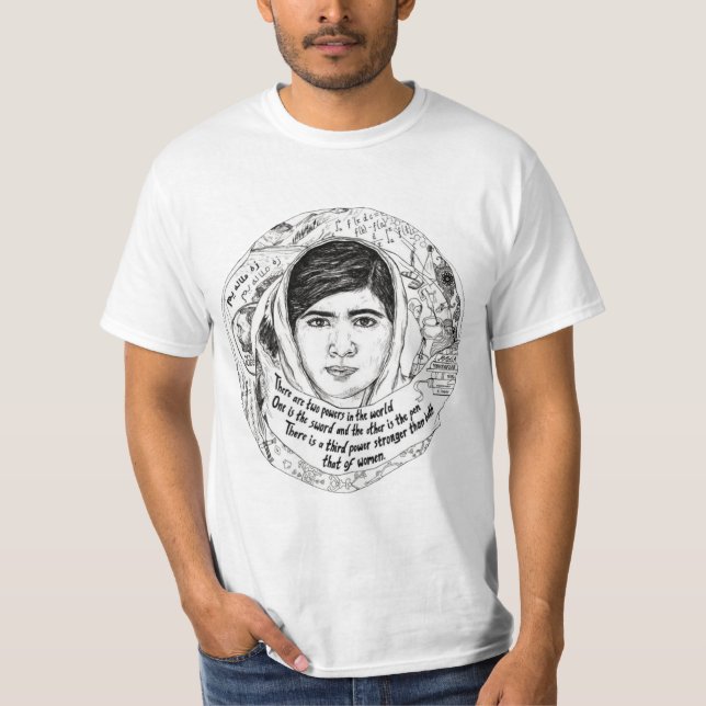 Malala Yousafzai classic T-Shirt (Front)