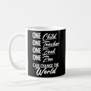 Malala Yousafzai Inspiration Quotes Malala Coffee Mug