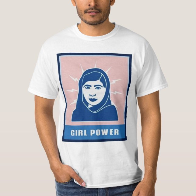 Malala Yousafzai retro T-Shirt (Front)