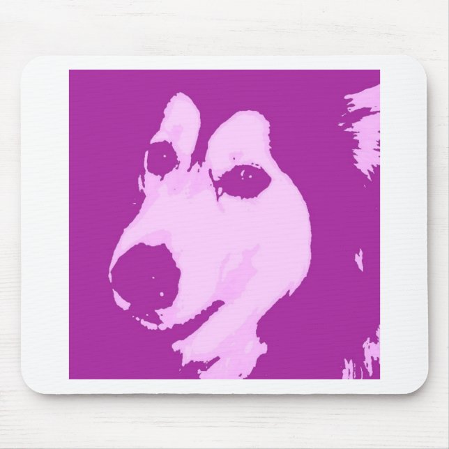 Malamute Dog Mouse Pad (Front)