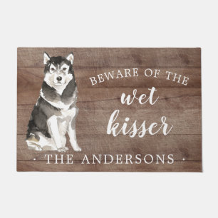 Malamute Dog Personalised Door Mat