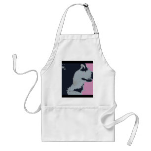 Malamute Dog Pop Art Standard Apron