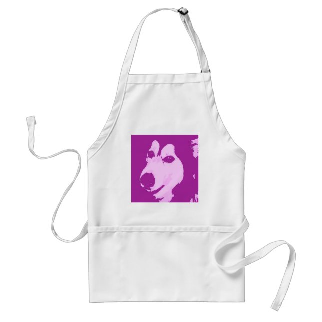 Malamute Dog Standard Apron (Front)