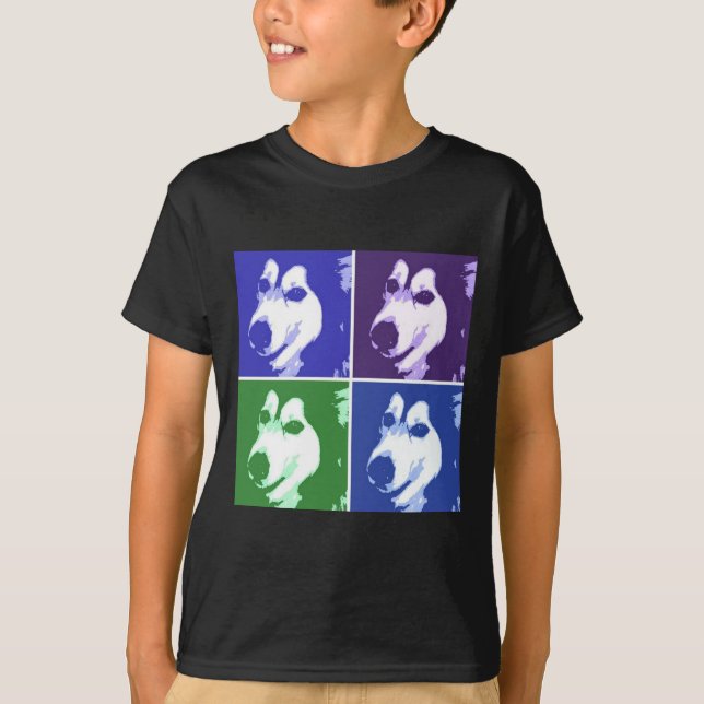 Malamute Dog T-Shirt (Front)