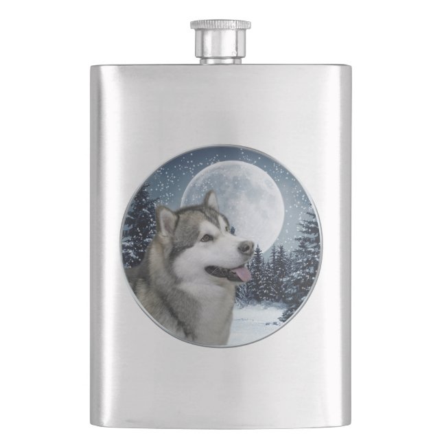 Malamute Flask (Front)