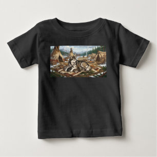 Malamute Mother Version 1   Baby T-Shirt
