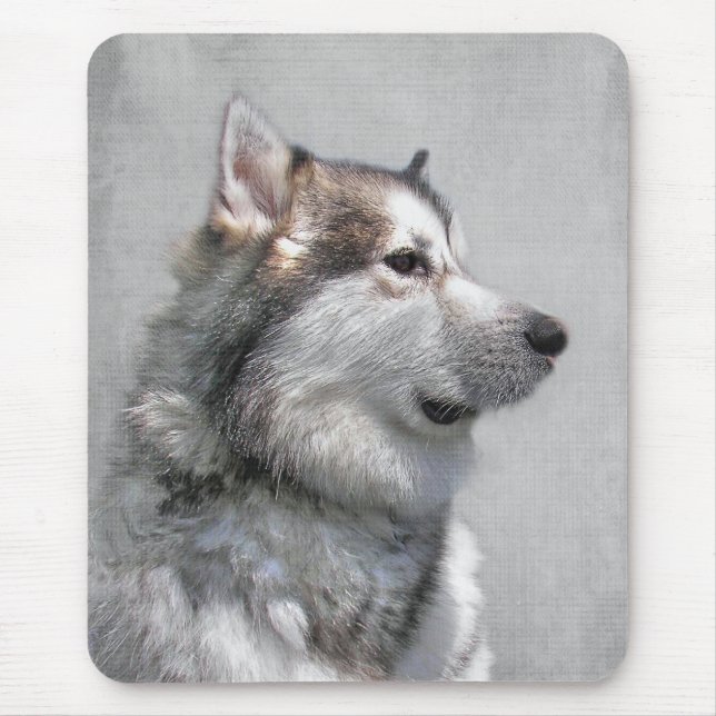Malamute Mouse Pad (Front)