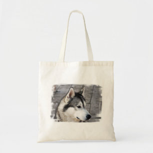 Malamute Photo Small Canvas Bag