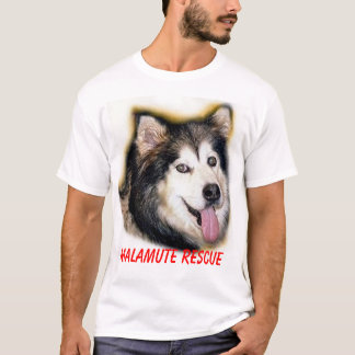 MALAMUTE RESCUE Tshirt