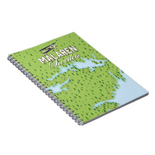 Mälaren Sweden Notebook