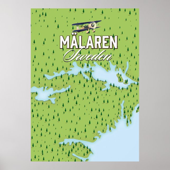 Mälaren Sweden Poster (Front)