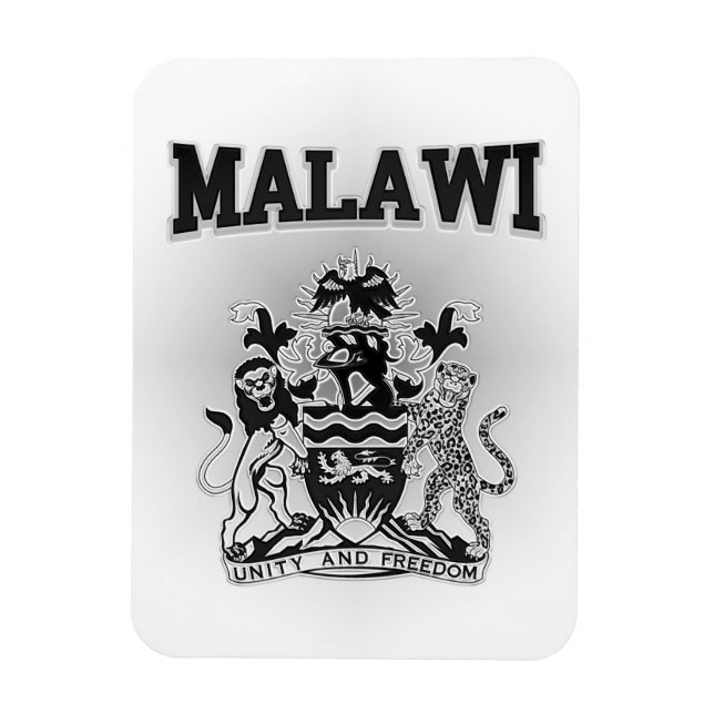 Malawi Coat of Arms Magnet (Vertical)