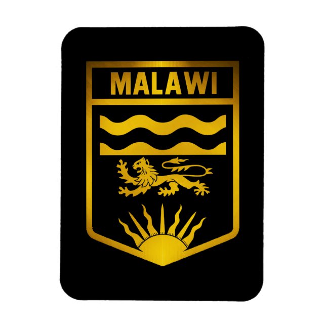 Malawi Emblem Magnet (Vertical)